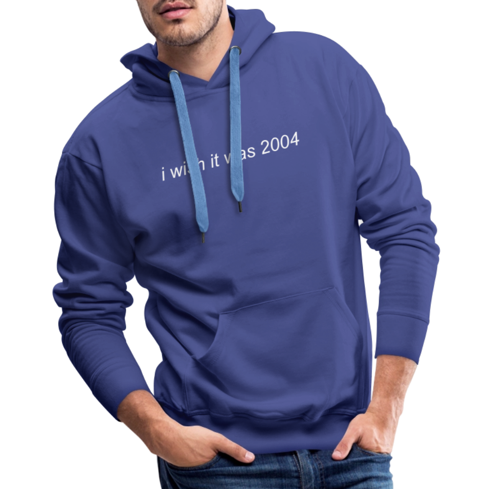 Anthony Amorim 'I Wish It Was 2004' Hoodie - royal blue