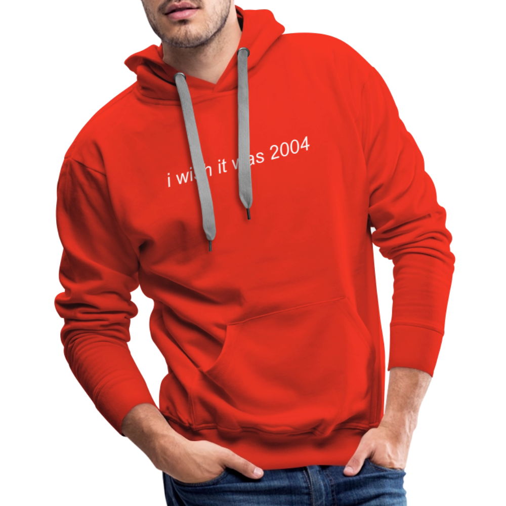 Anthony Amorim 'I Wish It Was 2004' Hoodie - red
