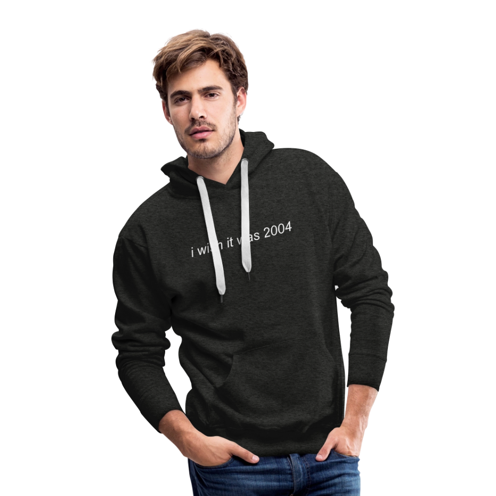 Anthony Amorim 'I Wish It Was 2004' Hoodie - charcoal grey