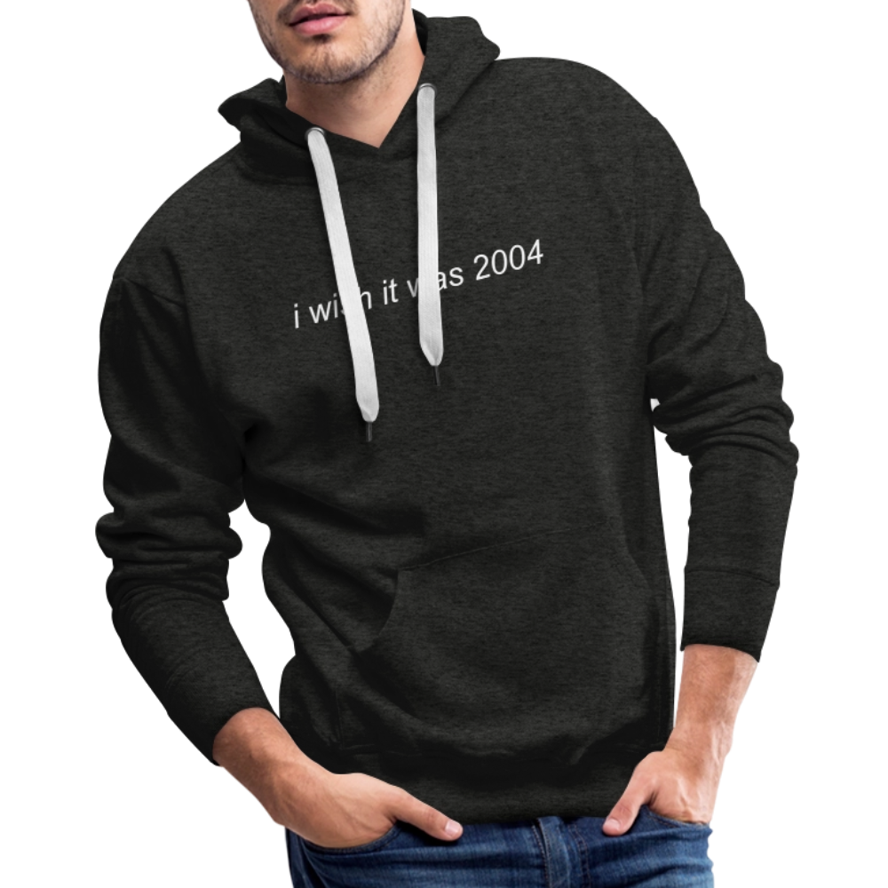 Anthony Amorim 'I Wish It Was 2004' Hoodie - charcoal grey