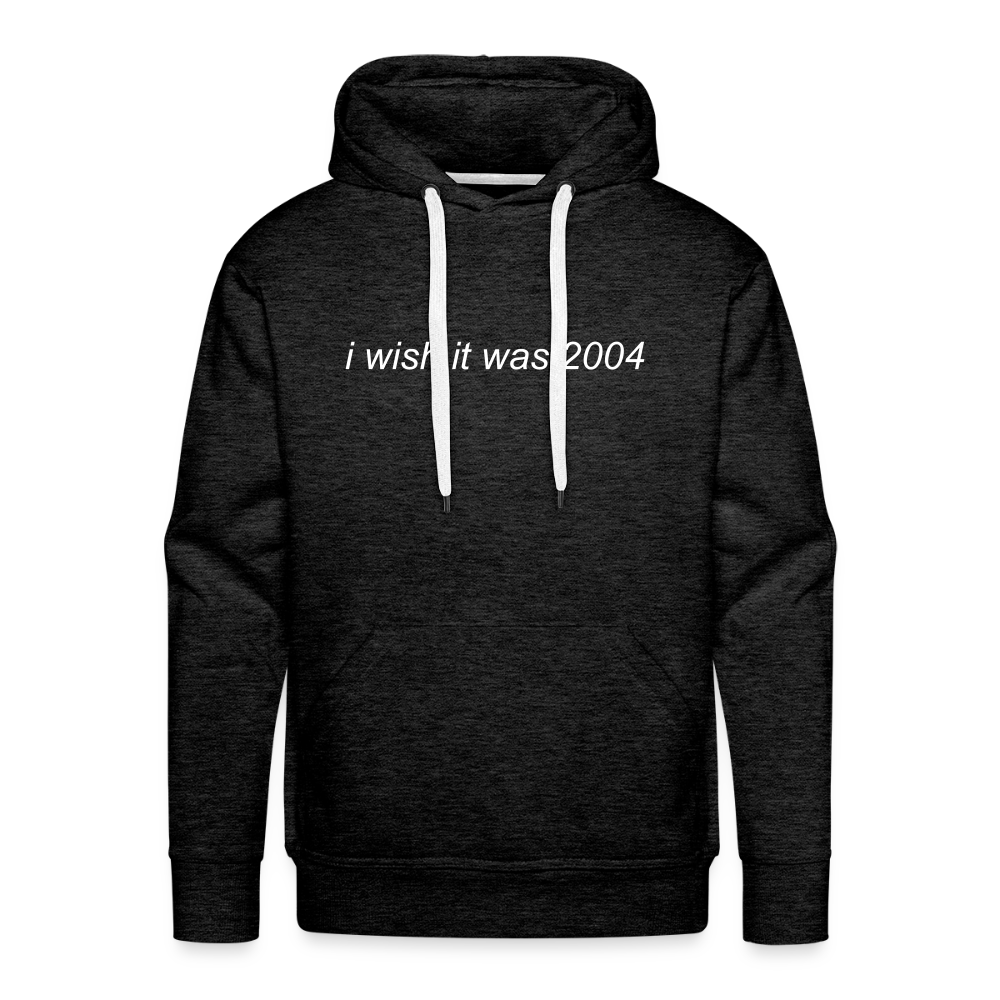 Anthony Amorim 'I Wish It Was 2004' Hoodie - charcoal grey