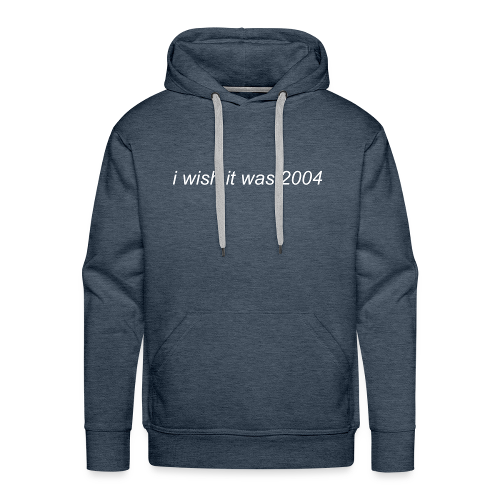 Anthony Amorim 'I Wish It Was 2004' Hoodie - heather denim