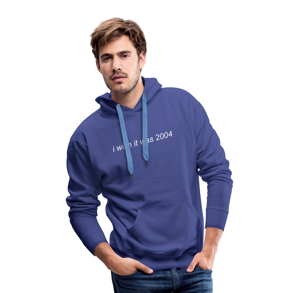 Anthony Amorim 'I Wish It Was 2004' Hoodie - royal blue