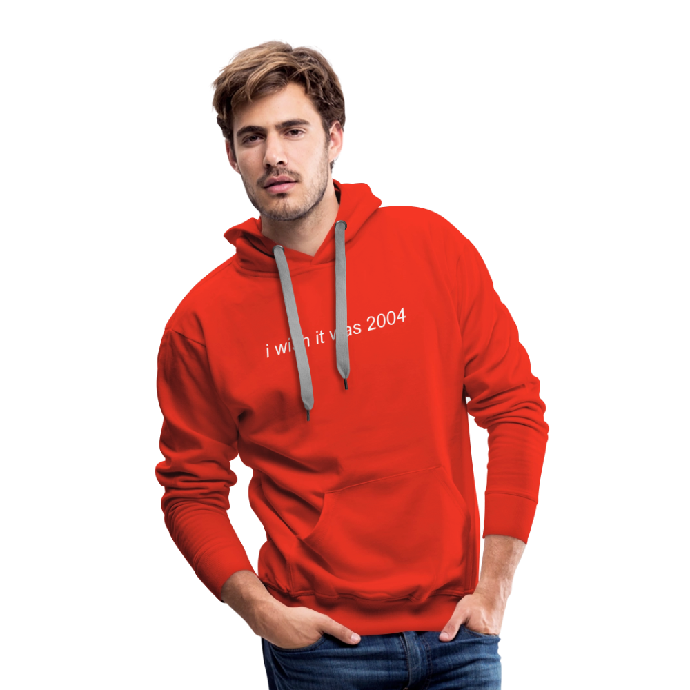 Anthony Amorim 'I Wish It Was 2004' Hoodie - red