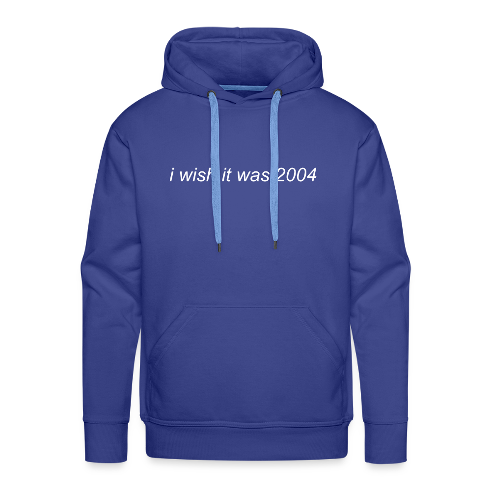 Anthony Amorim 'I Wish It Was 2004' Hoodie - royal blue