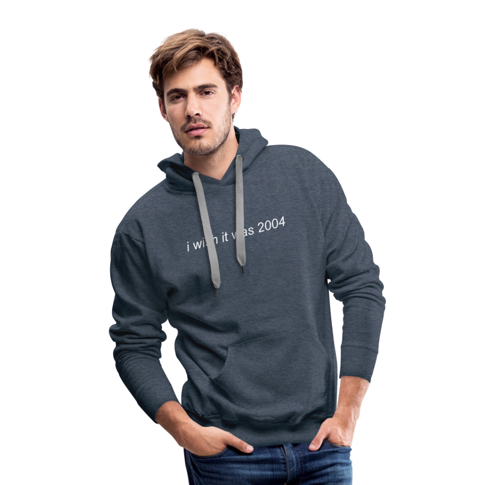 Anthony Amorim 'I Wish It Was 2004' Hoodie - heather denim