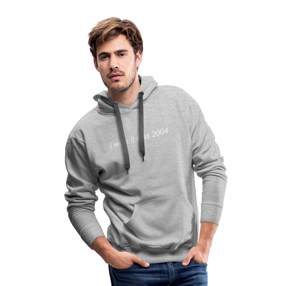 Anthony Amorim 'I Wish It Was 2004' Hoodie - heather grey