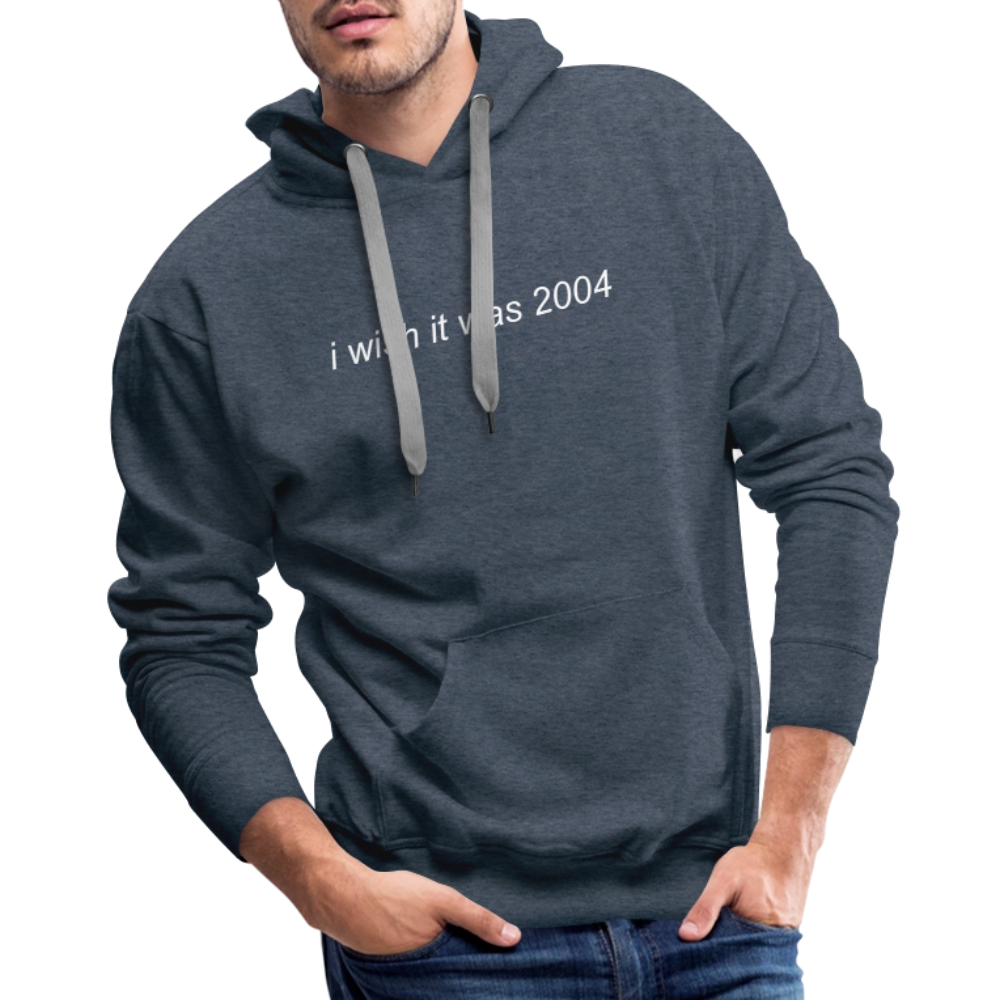 Anthony Amorim 'I Wish It Was 2004' Hoodie - heather denim