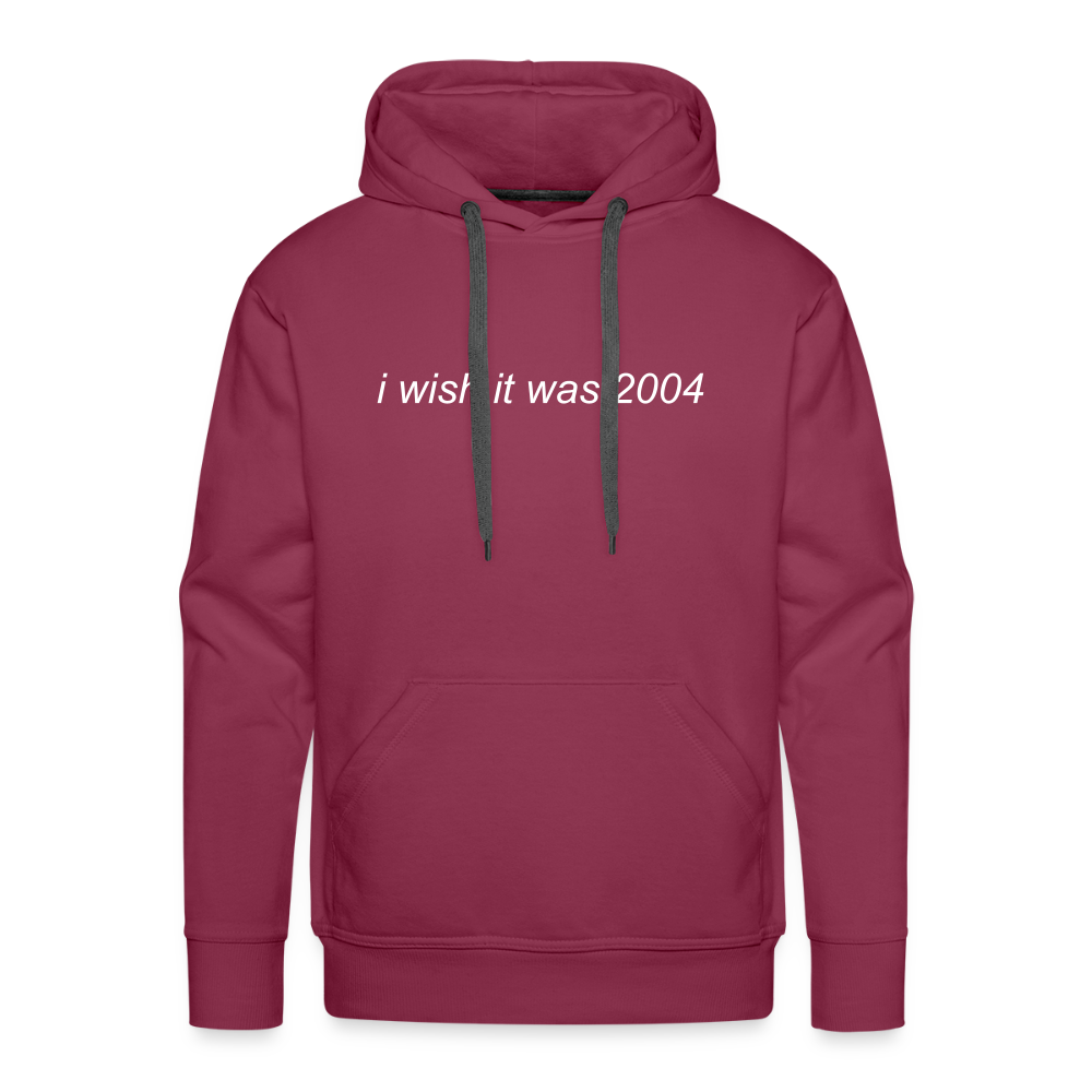 Anthony Amorim 'I Wish It Was 2004' Hoodie - burgundy